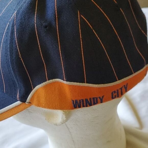 LAST CHANCE Tyvis Embroidered & Embellished "Chicago Windy City" Adjustable Cap - Picture 6 of 9